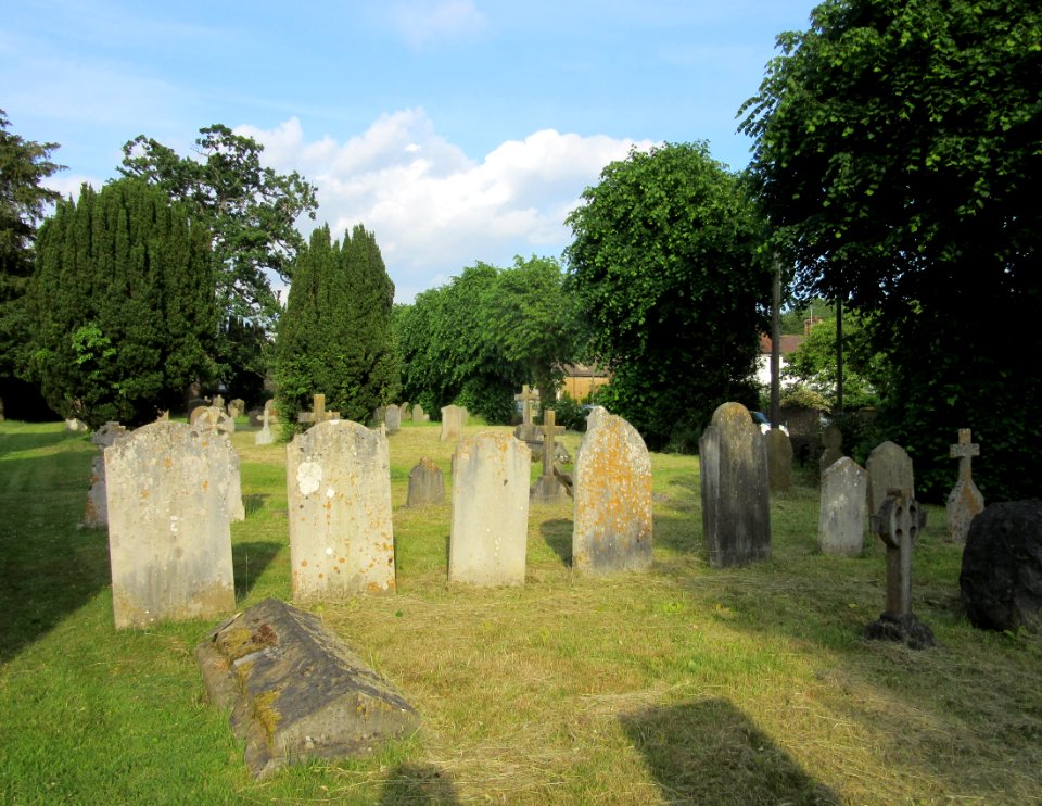 St John the Evangelist's Church, Church Road, Milford (June 2015) (Churchyard)