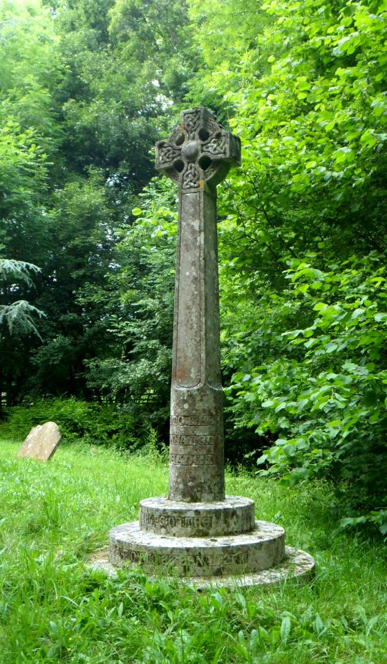 St John the Baptist's Church, Church Lane, Oakwood Hill (July 2013) (Gravestone) (3)