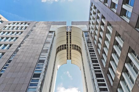 Modern window facade