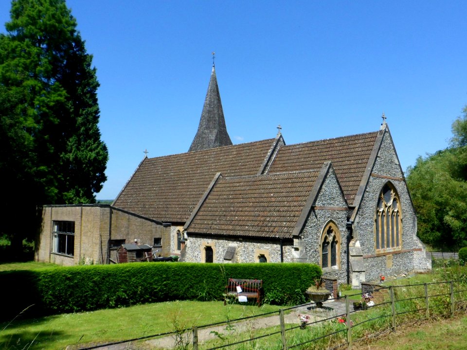 St John the Evangelist's Church, Inholms Lane, North Holmwood (NHLE Code 1228416) (July 2013) (7)