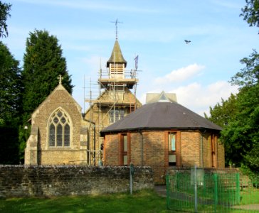 St John the Evangelist's Church, Church Road, Milford (June 2015) (10)
