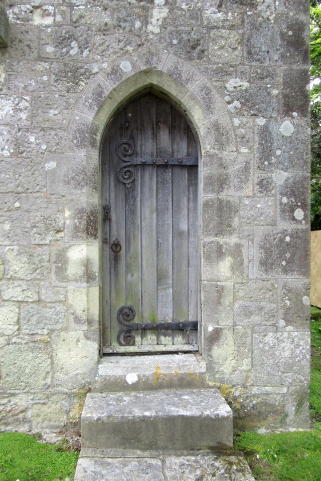 St John the Baptist's Church, Church Street, Niton (May 2016) (Doorway)