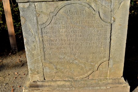 St. Vit - Bildstock Stromberger Straße - Inschrift