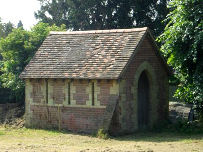St John the Baptist's Church, The Street, Capel (July 2013) (Building in Churchyard)