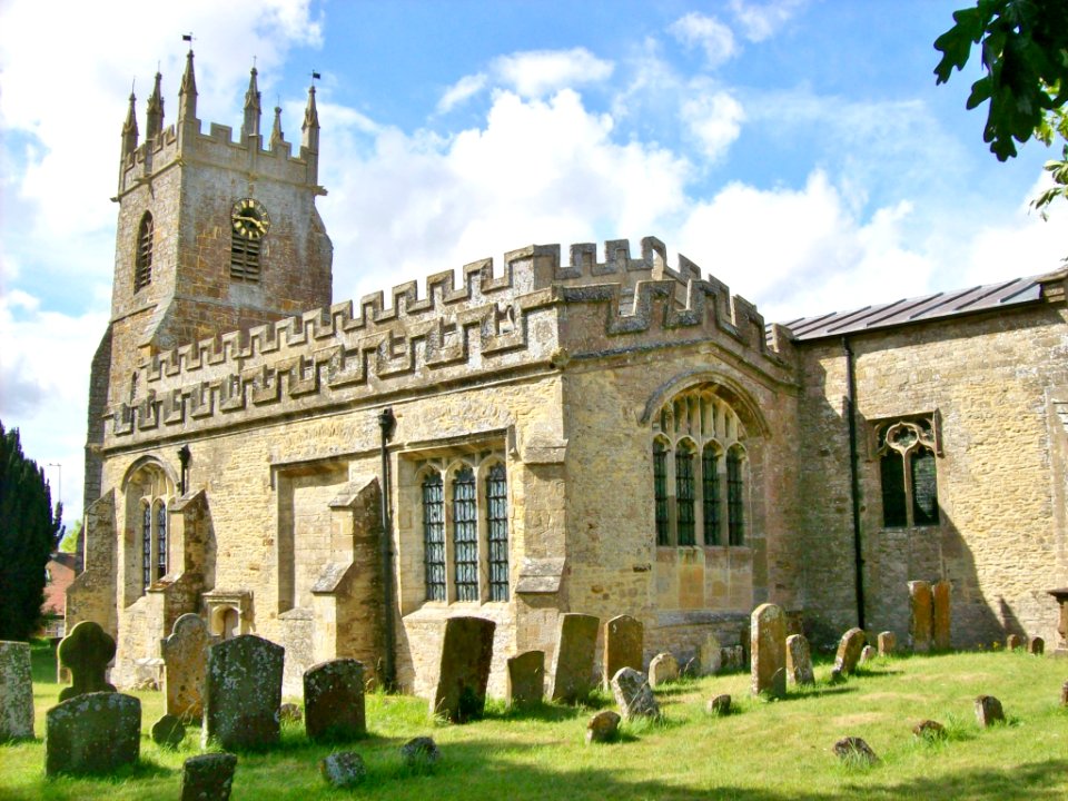 St James, Somerton from East