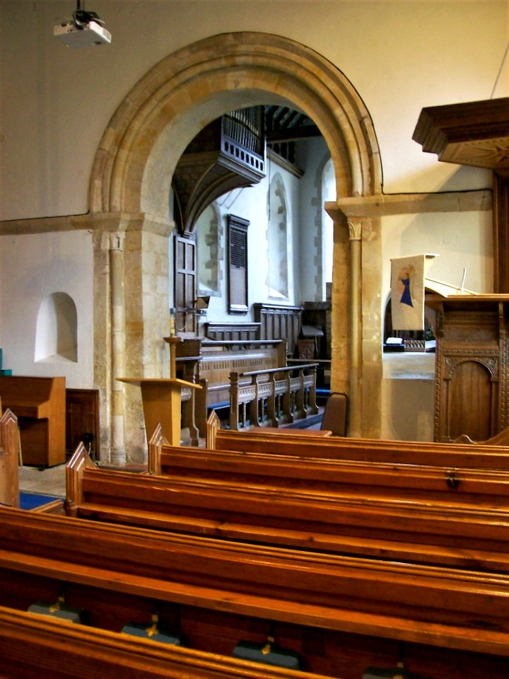 St John, Westfield, chancel arch 02