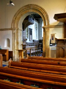St John, Westfield, chancel arch 02