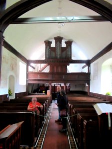 St James, Bramley, looking west