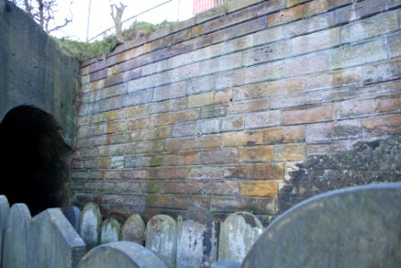 St James's Gardens with tunnel on left