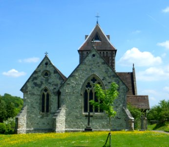 St Lawrence's Church, Manor Fields, Seale (May 2014) (2) photo