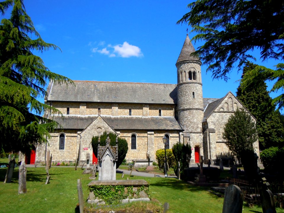 St John the Evangelist's Church, Hale Road, Hale, Farnham (May 2015) (1)