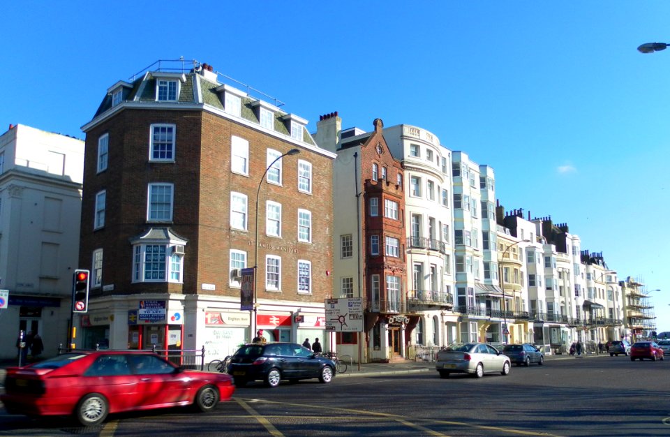 St James's Mansions and Buildings at Old Steine, Brighton (March 2013)