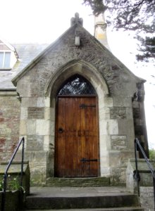 St John's Church, High Park Road, Oakfield, Ryde (May 2016) (Porch)