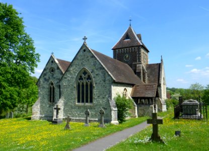 St Lawrence's Church, Manor Fields, Seale (May 2014) (3) photo