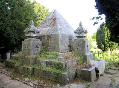 St John the Evangelist's Church, Church Road, Milford (June 2015) (Webb Family Tomb)