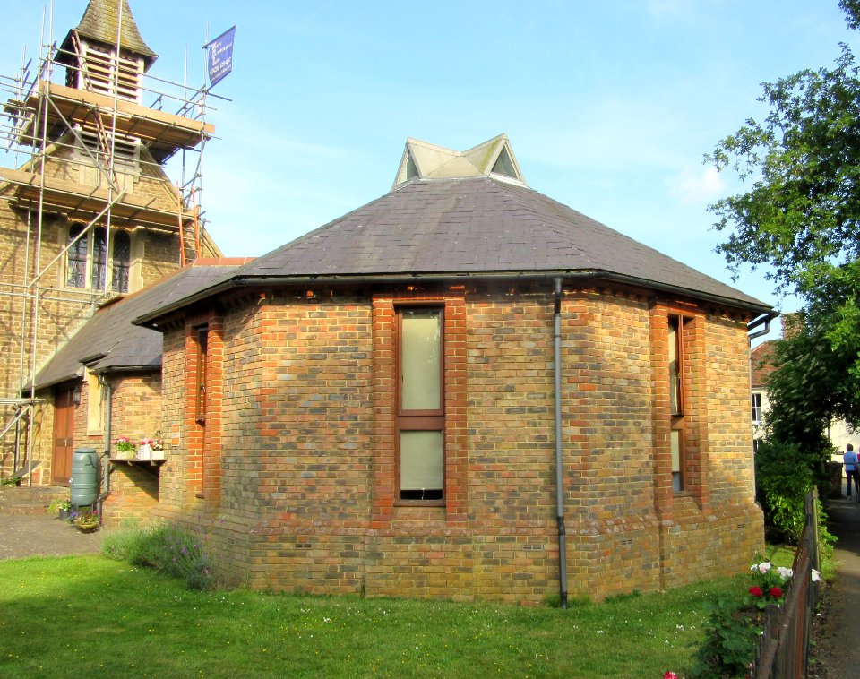 St John the Evangelist's Church, Church Road, Milford (June 2015) (Church Hall)