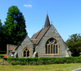 St John the Evangelist's Church, Inholms Lane, North Holmwood (NHLE Code 1228416) (July 2013) (5)
