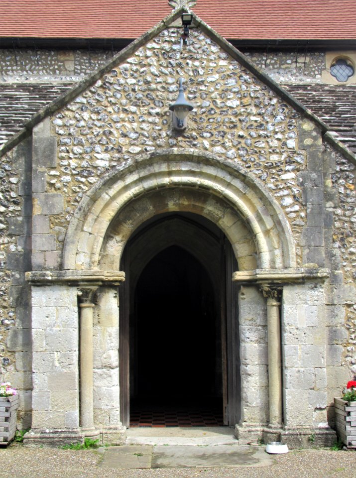 St James, Lancing, south porch