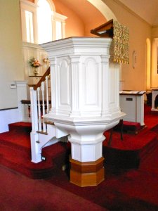St James K Philly pulpit