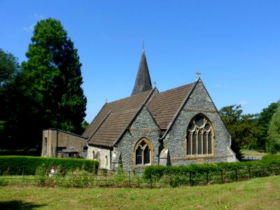 St John the Evangelist's Church, Inholms Lane, North Holmwood (NHLE Code 1228416) (July 2013) (6)