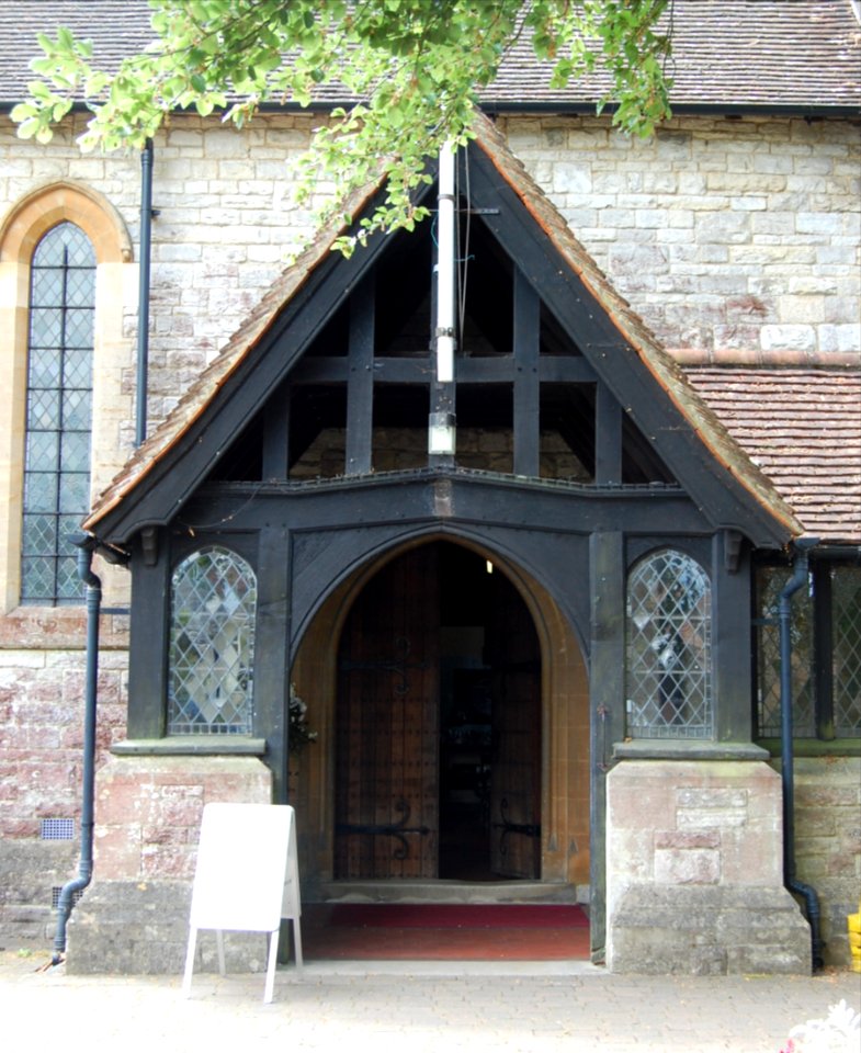 St John the Baptist's Church, Church Road, Locks Heath (May 2019) (Entrance Porch)