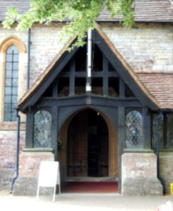 St John the Baptist's Church, Church Road, Locks Heath (May 2019) (Entrance Porch)