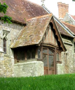 St John the Baptist's Church, Yaverland Road, Yaverland (May 2016) (Porch) (1)
