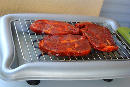 Meat shish kebab fried meat