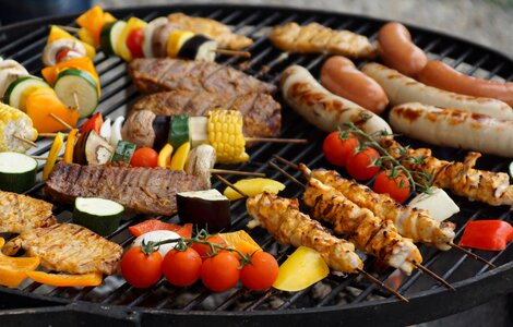 Kebab grill eat