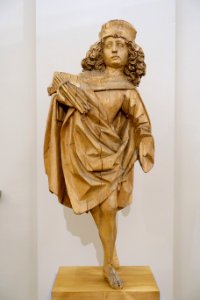 St. Sebastian, probably Strasbourg, c. 1460-1470, hardwood - Bode-Museum - DSC03589