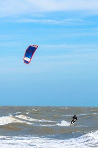 Sky surfer surfing