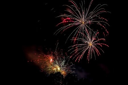 Pop beacon fireworks art