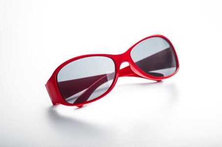 Transparent red simple
