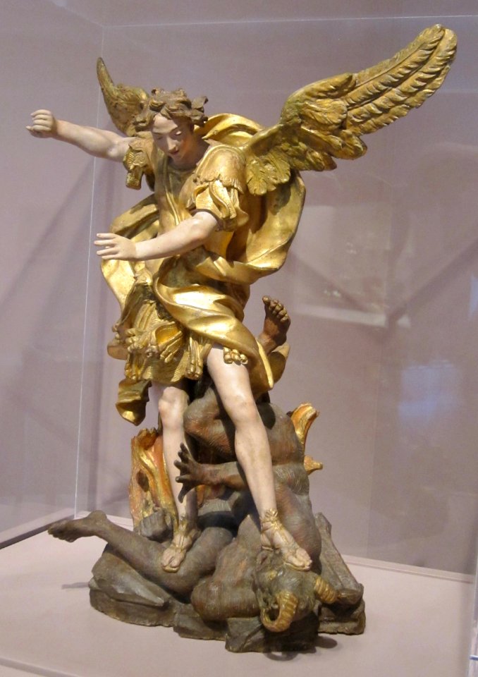 St. Michael Overcoming the Forces of Evil, 18th century, HAA