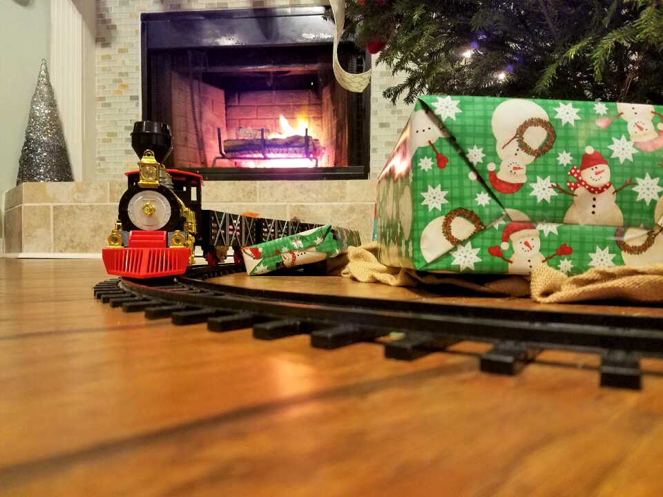 Tree fireplace childhood