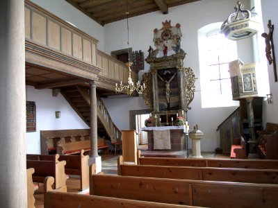 St. Nikolaus, Inneres gegen O photo