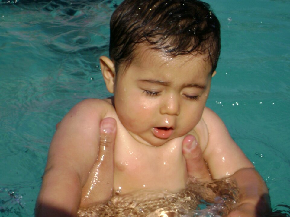 Pool child holiday