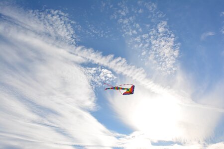 Clouds air play photo