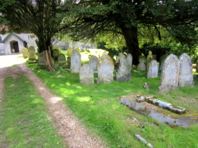 St Blasius Church, Church Road, Shanklin (July 2016) (Churchyard)