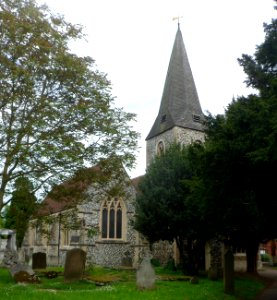 St Andrew's Church, Church Street, Cobham (NHLE Code 1188115) (May 2014) (3)