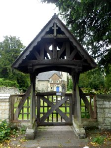 St Andrew's Church, Gatton Park, Gatton (June 2013) (Lychgate)