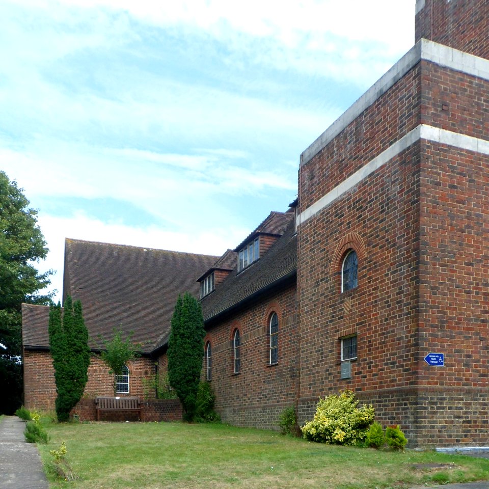 St Andrew's Church, Hillside, Moulsecoomb (August 2013) (Side Elevation)