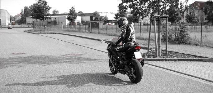 Vehicle motorcycling two wheeled vehicle photo