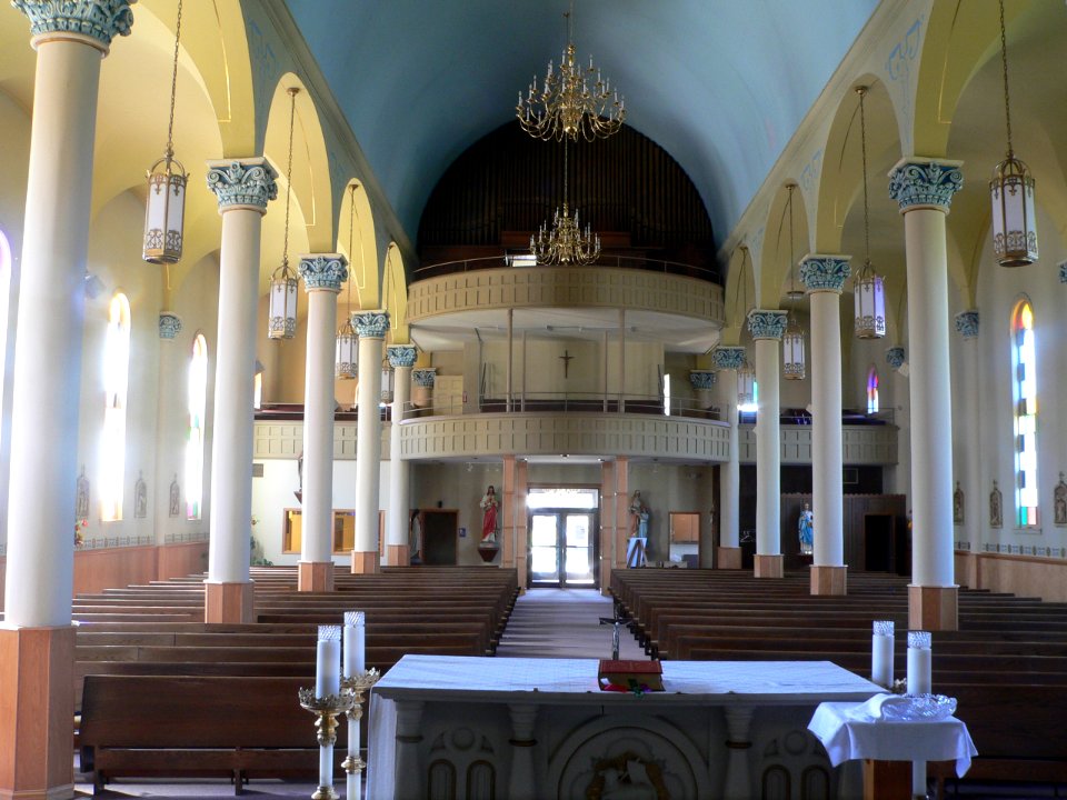 St. Peter's, Jefferson SD, interior facing SW 1