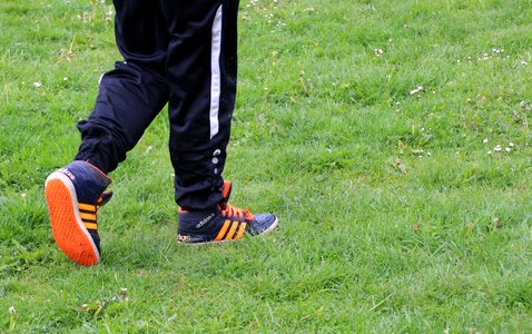 Feet sports shoes garment