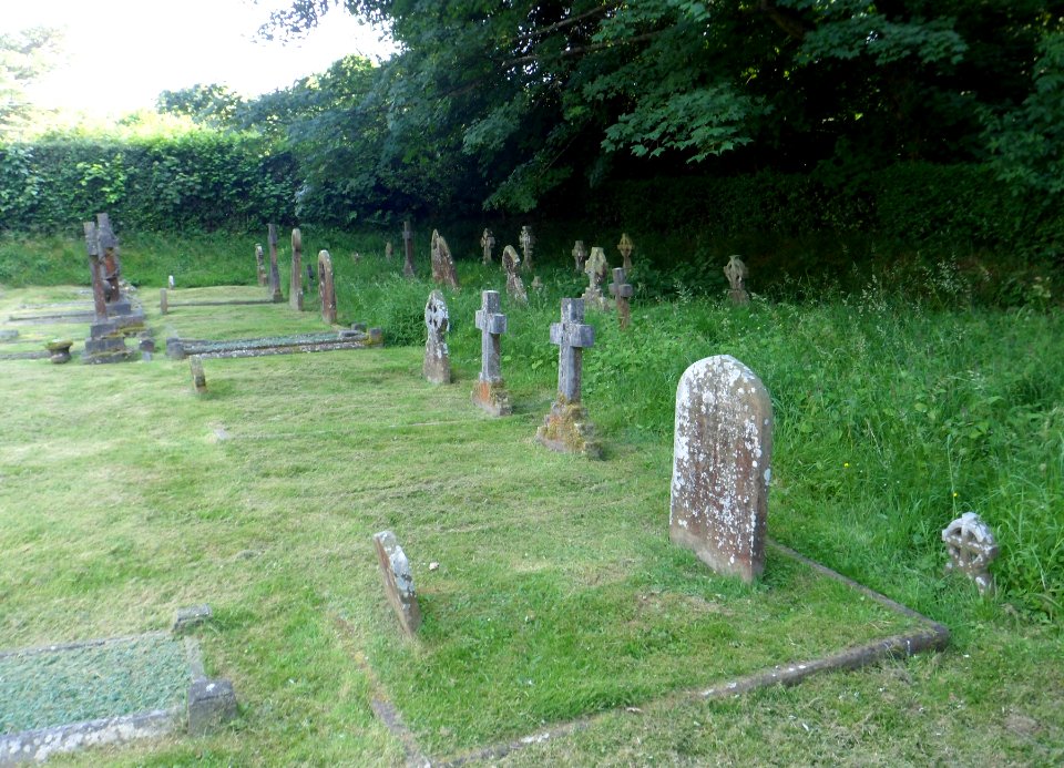 St Barnabas' Church, Ranmore Common Road, Ranmore Common (July 2013) (Churchyard) (2)