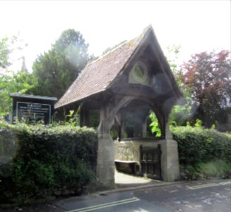 St Blasius Church, Church Road, Shanklin (July 2016) (Lychgate) (2)