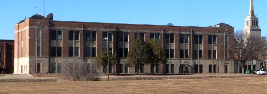 St. Therese Hall (Marty Indian School) from ESE 1
