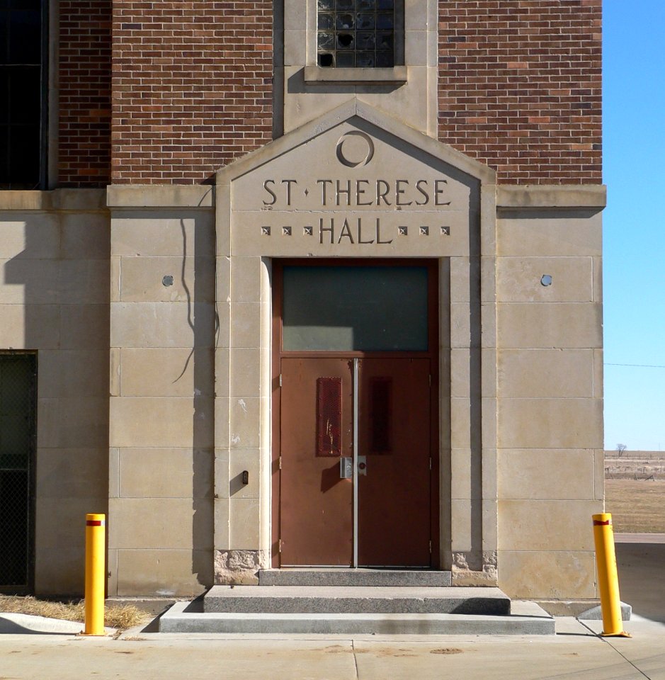 St. Therese Hall (Marty Indian School) S entrance W side 1