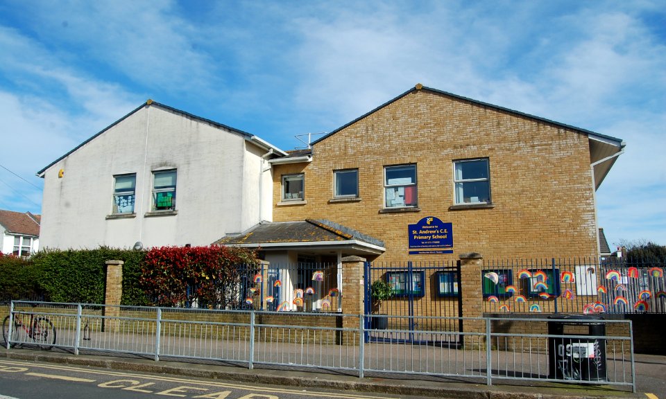 St Andrew's Church of England Primary School, Belfast Street, Hove (March 2020)
